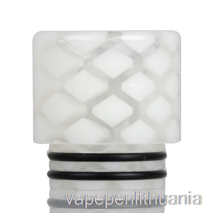810 Skaidraus Gyvatės Odos Dervos Lašinamas Antgalis Baltas Vape Skystis